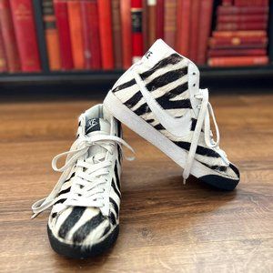 Vintage Nike Blazer Mid Premium Zebra Hair Sz Women 9/ Men 7.5